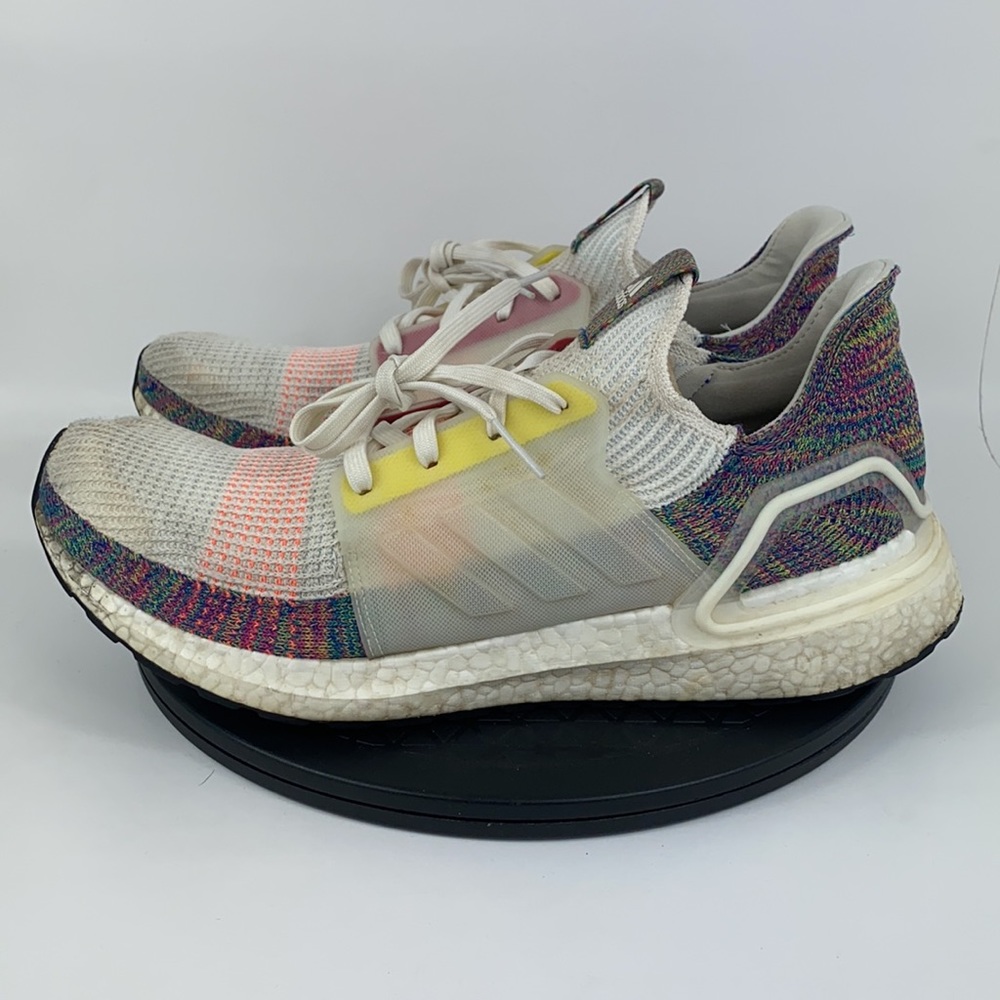Adidas UltraBoost 19 'Pride' Athletic Running Shoes EF3675 Men's Size 13 - Picture 8 of 12